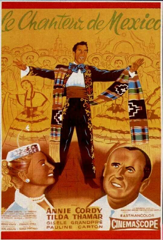 Певец Мехико (1956) постер