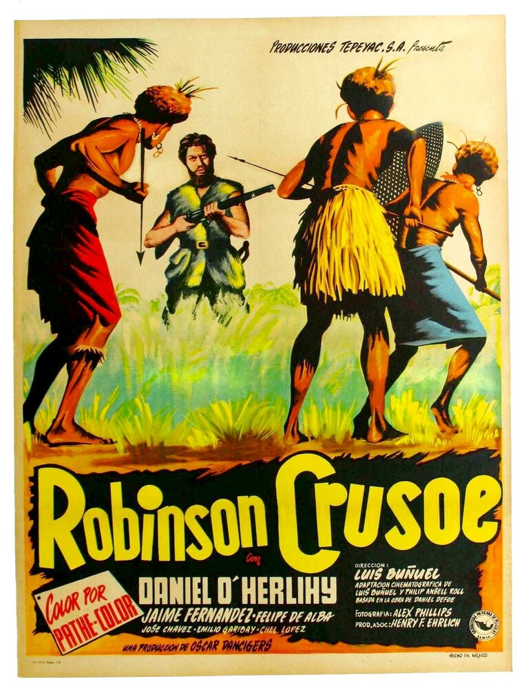 Робинзон Крузо (1954) постер