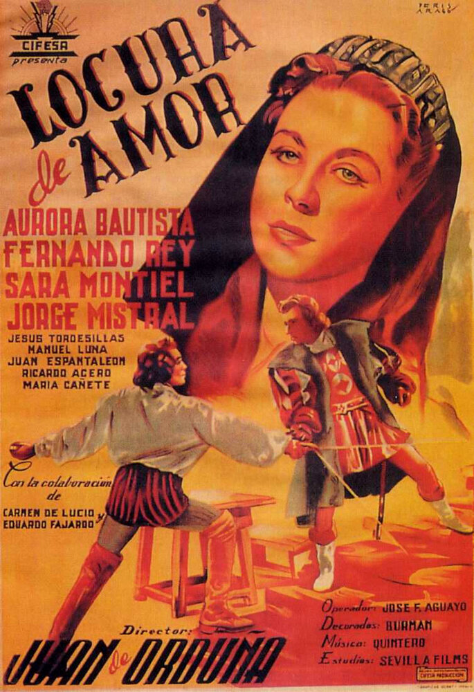 Безумие любви (1948) постер