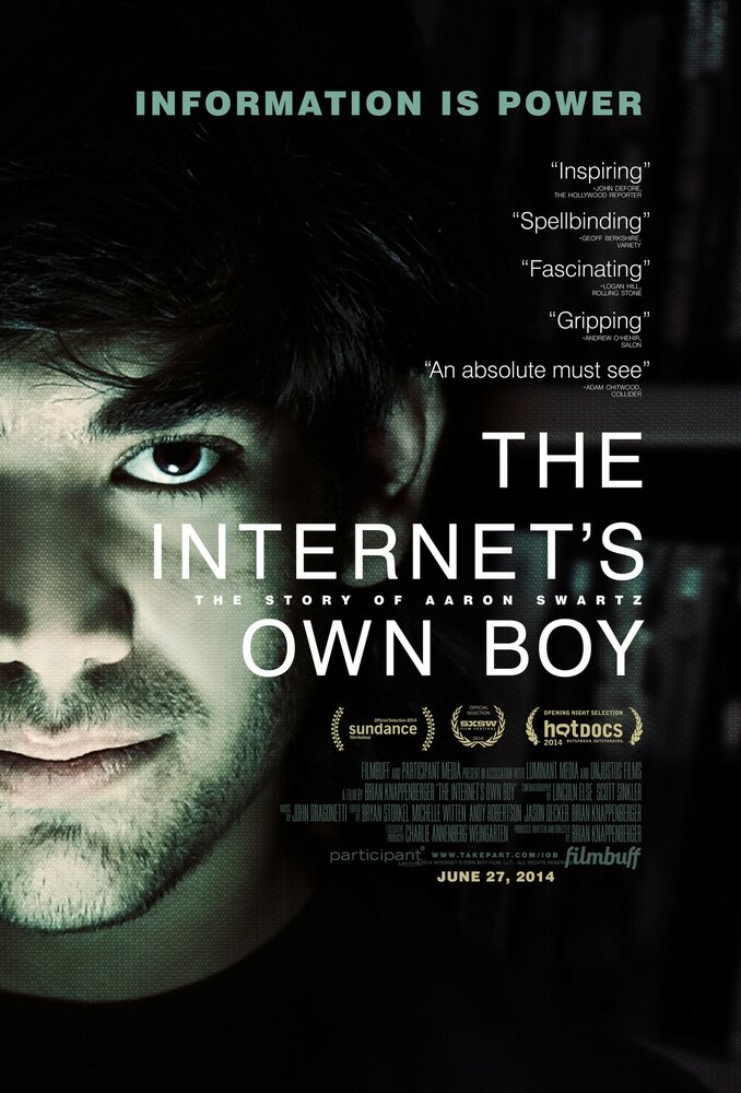 Интернет-мальчик: История Аарона Шварца (2014) постер
