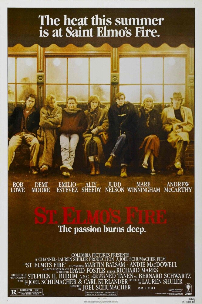 Огни святого Эльма (1985) постер