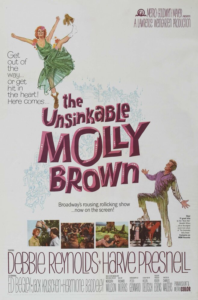 Непотопляемая Молли Браун (1964) постер