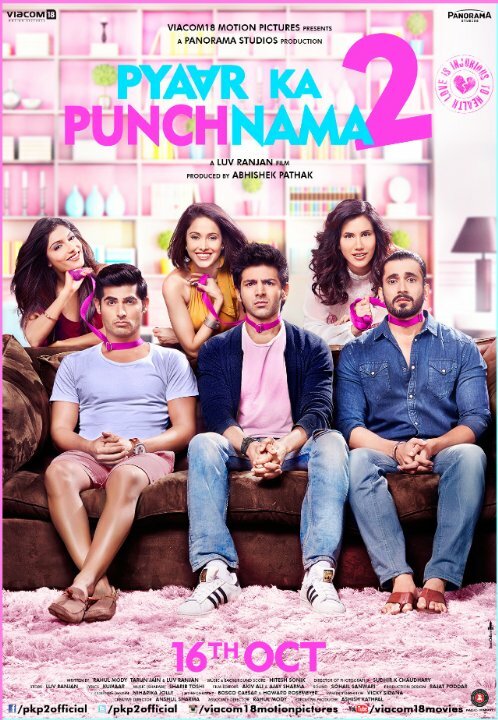 Pyaar Ka Punchnama 2 (2015) постер