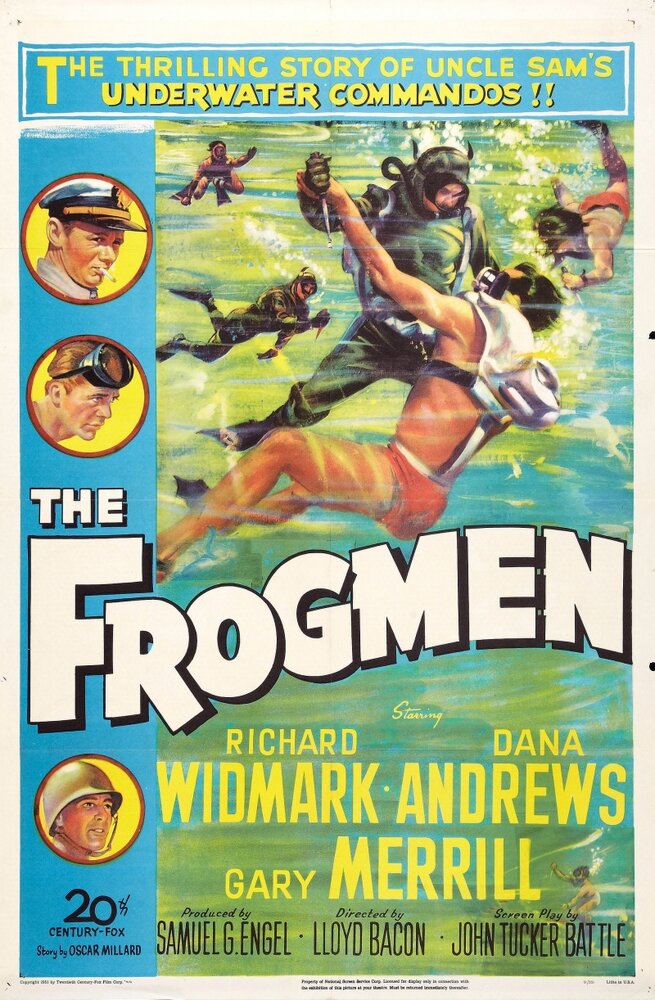 Водолазы (1951) постер