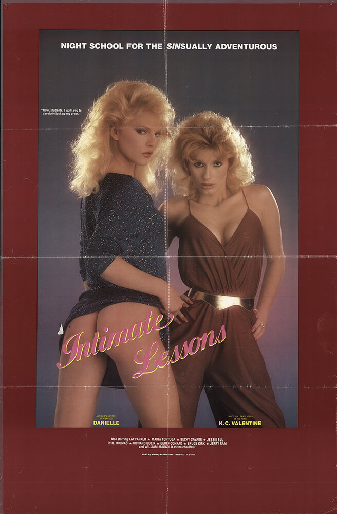 Интимные уроки (1982) постер
