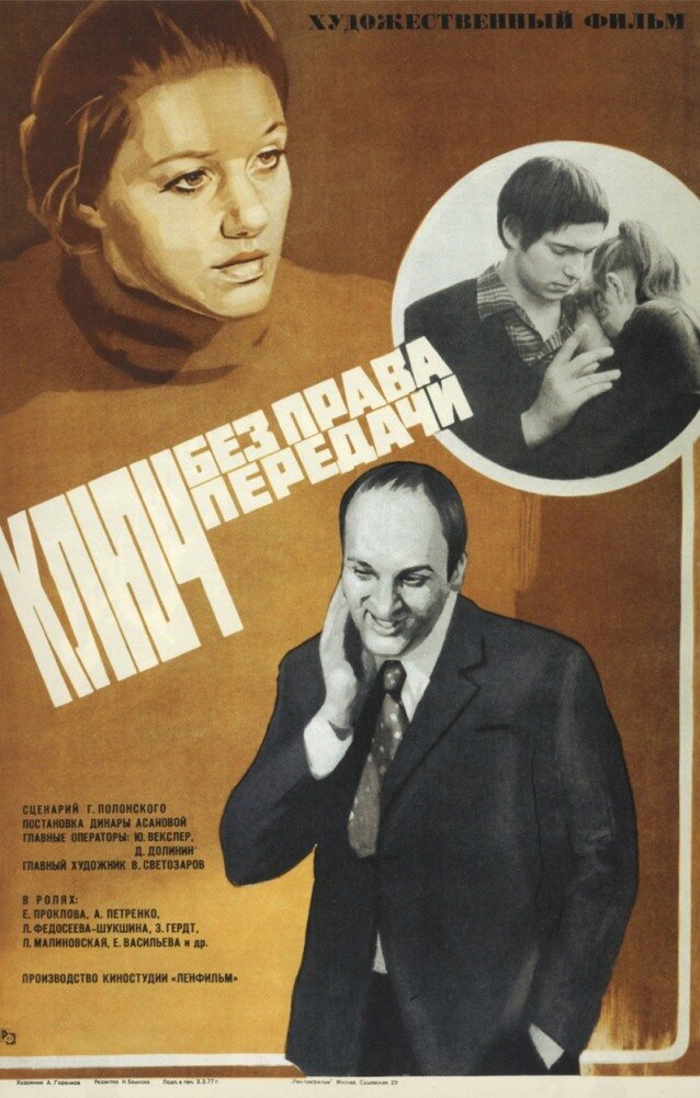 Ключ без права передачи (1976) постер