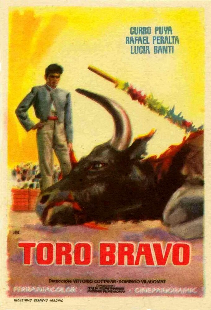 Toro bravo (1960) постер