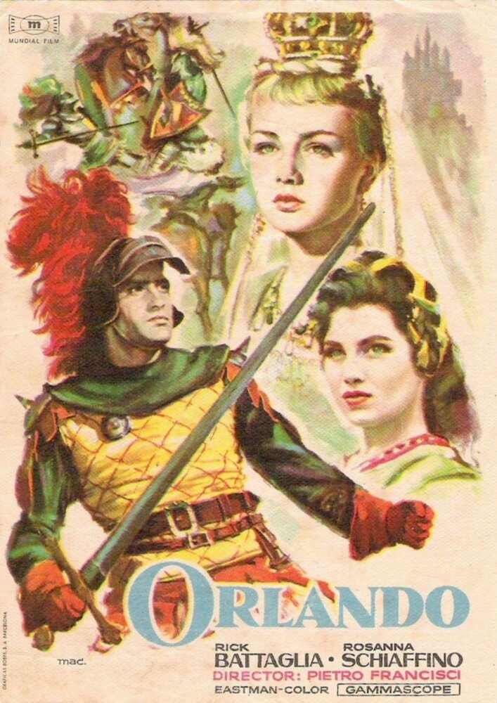 Orlando e i Paladini di Francia (1956) постер