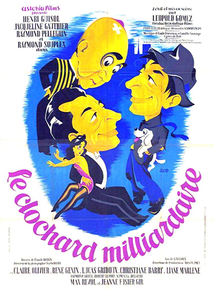 Le clochard milliardaire (1951) постер