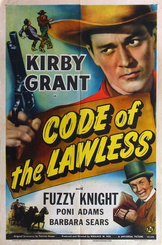 Code of the Lawless (1945) постер