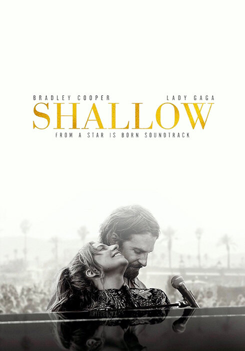 Lady Gaga feat. Bradley Cooper: Shallow (2018) постер