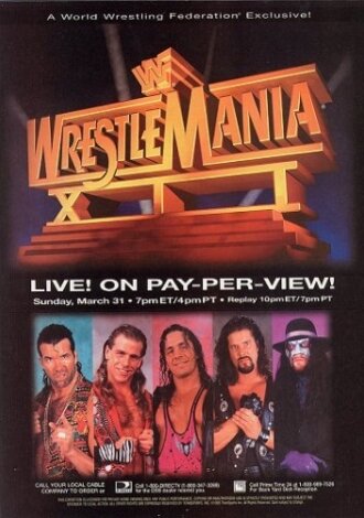 WWF РестлМания 12 (1996) постер