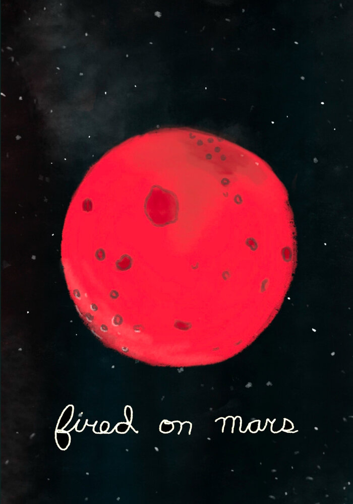 Уволен на Марсе (2016) постер