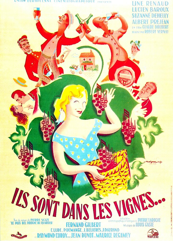 Ils sont dans les vignes... (1952) постер