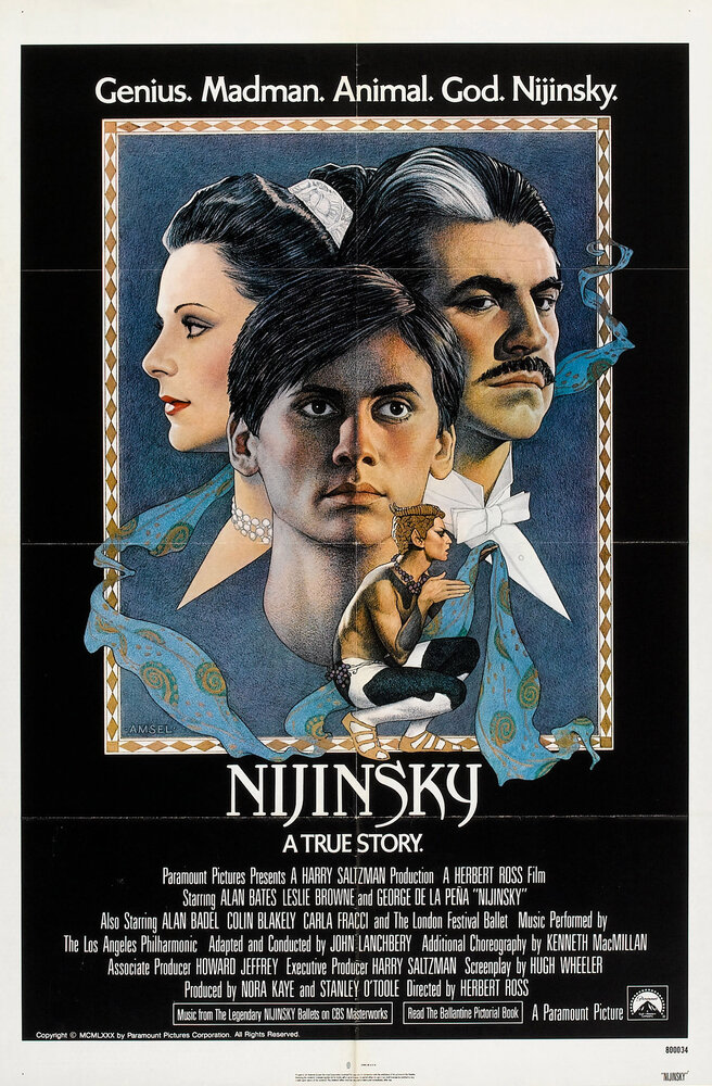Нижинский (1980) постер