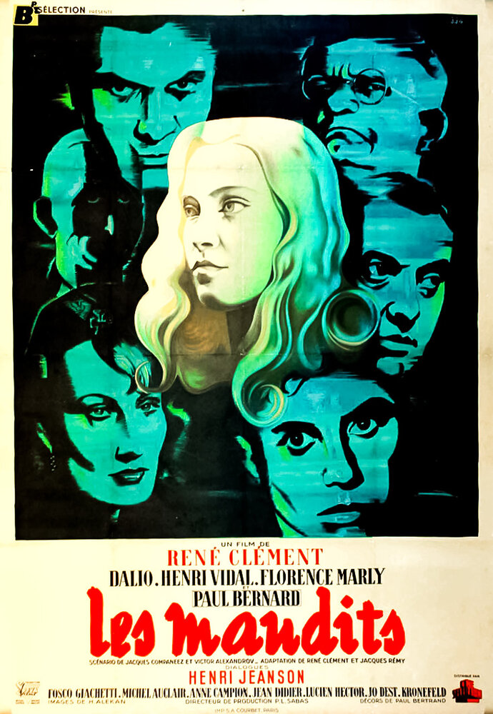 Проклятые (1947) постер