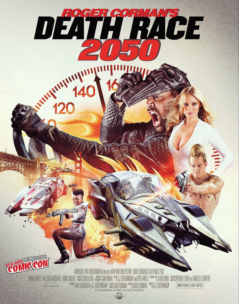 Смертельные гонки 2050 (2017) постер