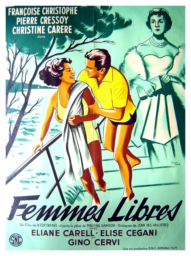 Una donna libera (1954) постер