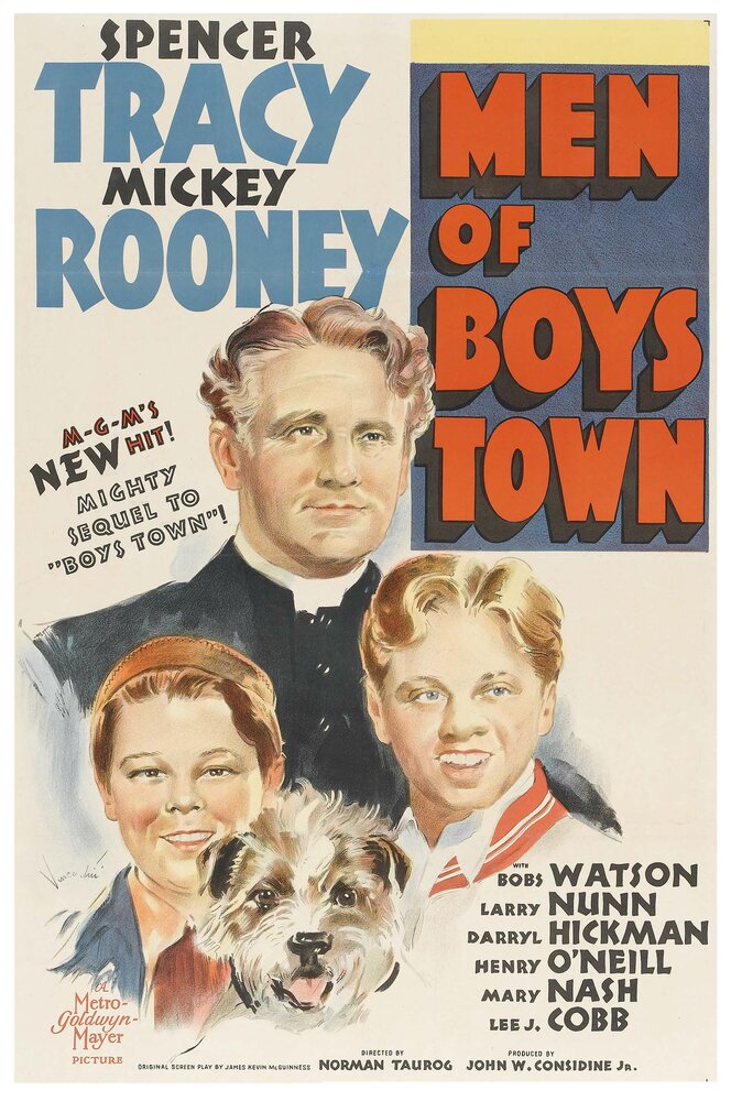 Мужчины из «Города мальчиков» (1941) постер