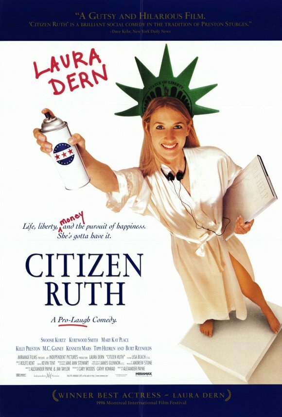 Гражданка Рут (1996) постер