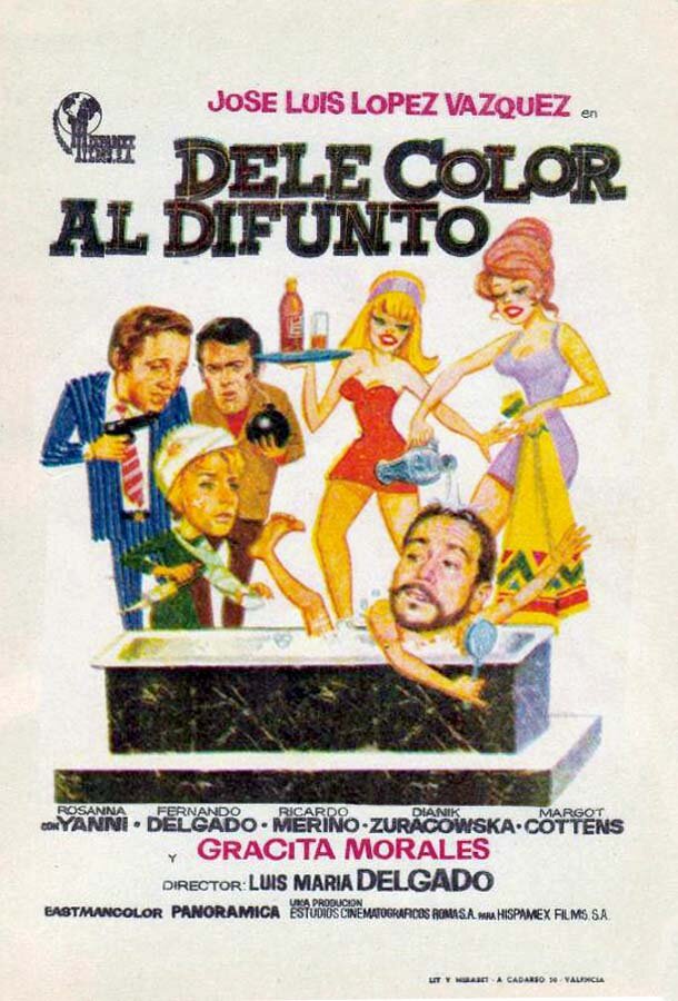 Dele color al difunto (1970) постер