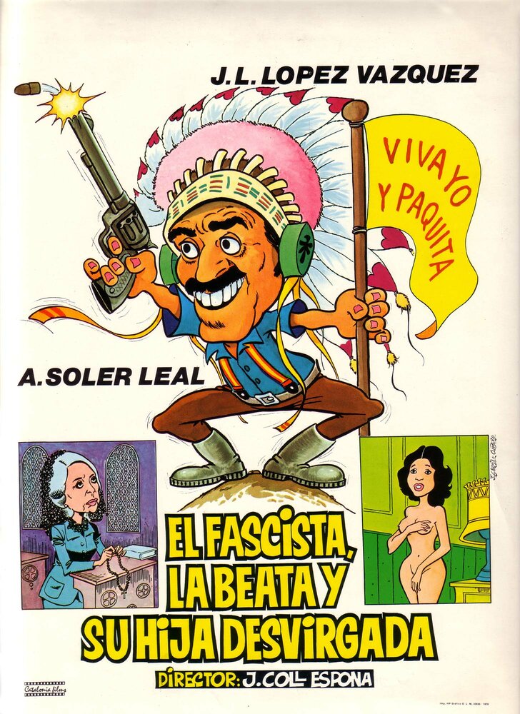 El fascista, la beata y su hija desvirgada (1978) постер