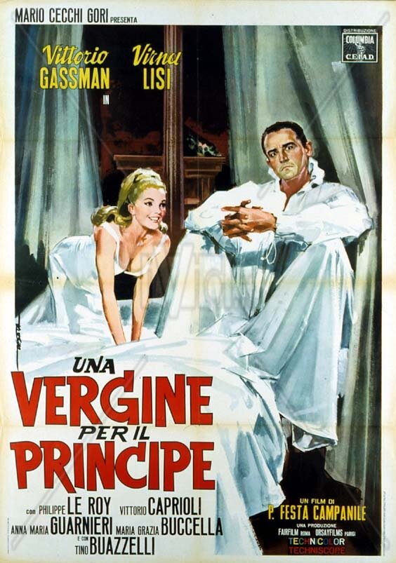 Девственница для принца (1966) постер