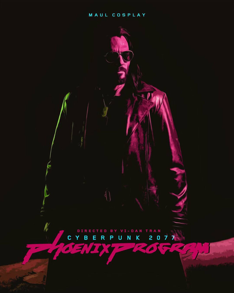 Cyberpunk 2077 - Phoenix Program (2020) постер