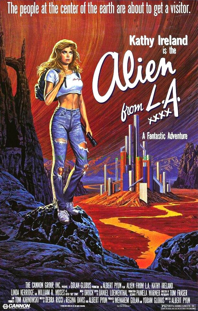 Инопланетянка из Лос-Анджелеса (1988) постер
