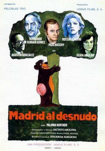 Обнаженный Мадрид (1979) постер