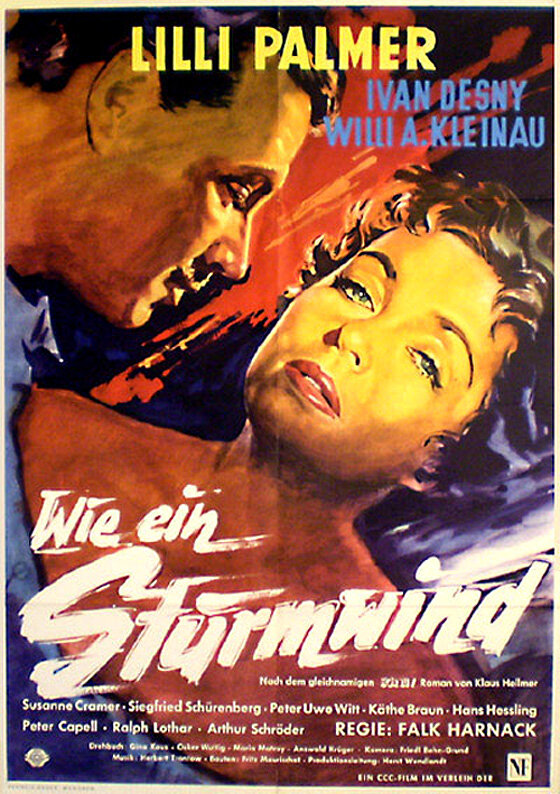 Подобно вихрю (1957) постер