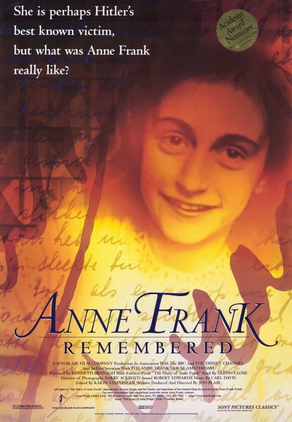 Вспоминая Анну Франк (1995) постер
