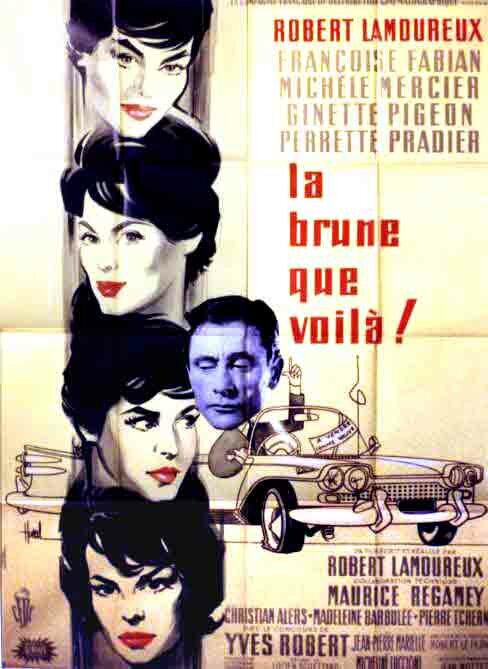 А вот и брюнетка (1960) постер