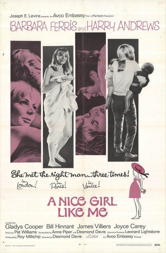 A Nice Girl Like Me (1969) постер
