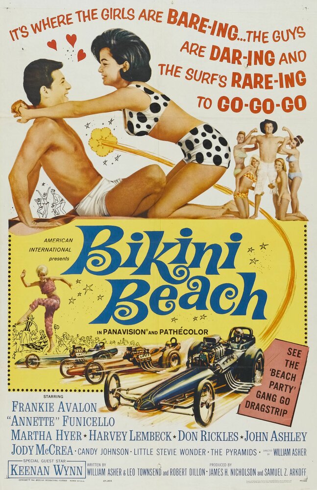 Пляж бикини (1964) постер
