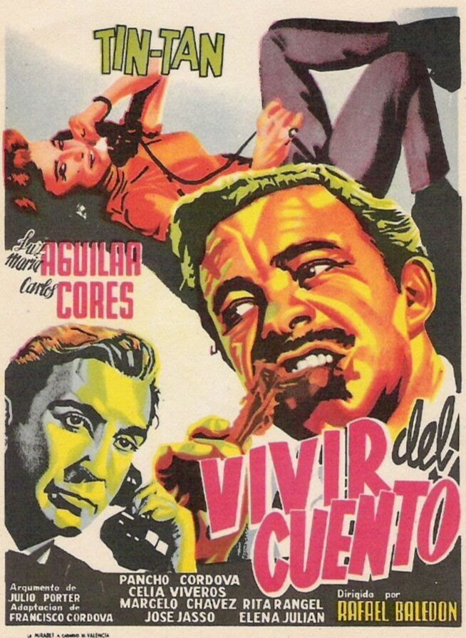 Vivir del cuento (1959) постер