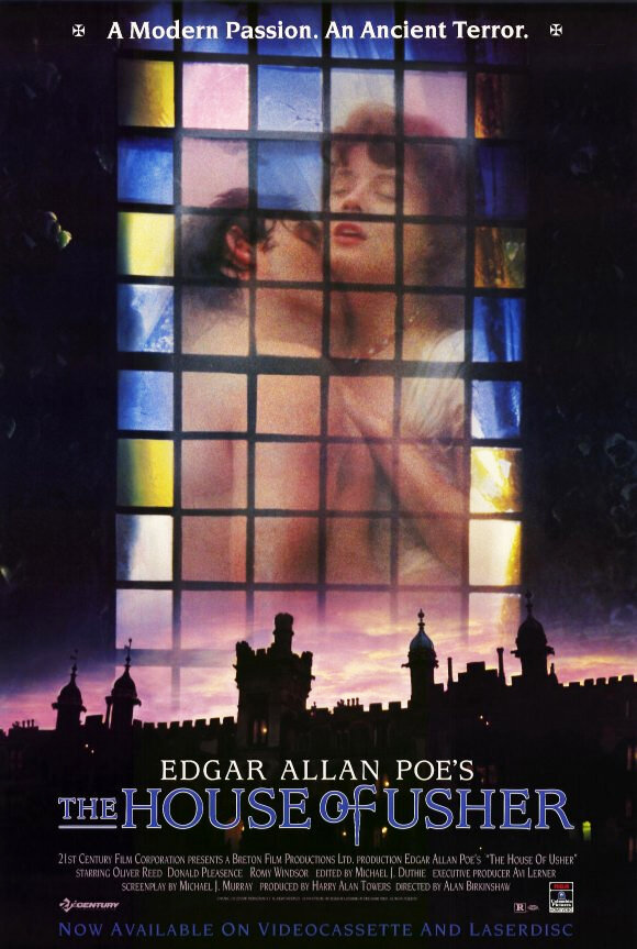 Падение дома Ашеров (1989) постер