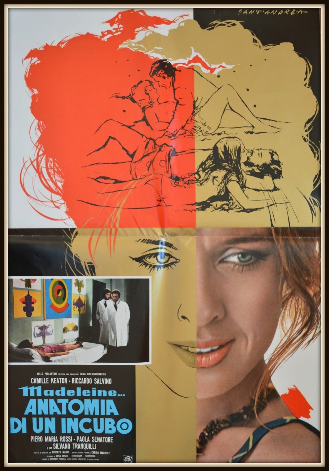 Маадлен, анатомия инкуба (1974) постер