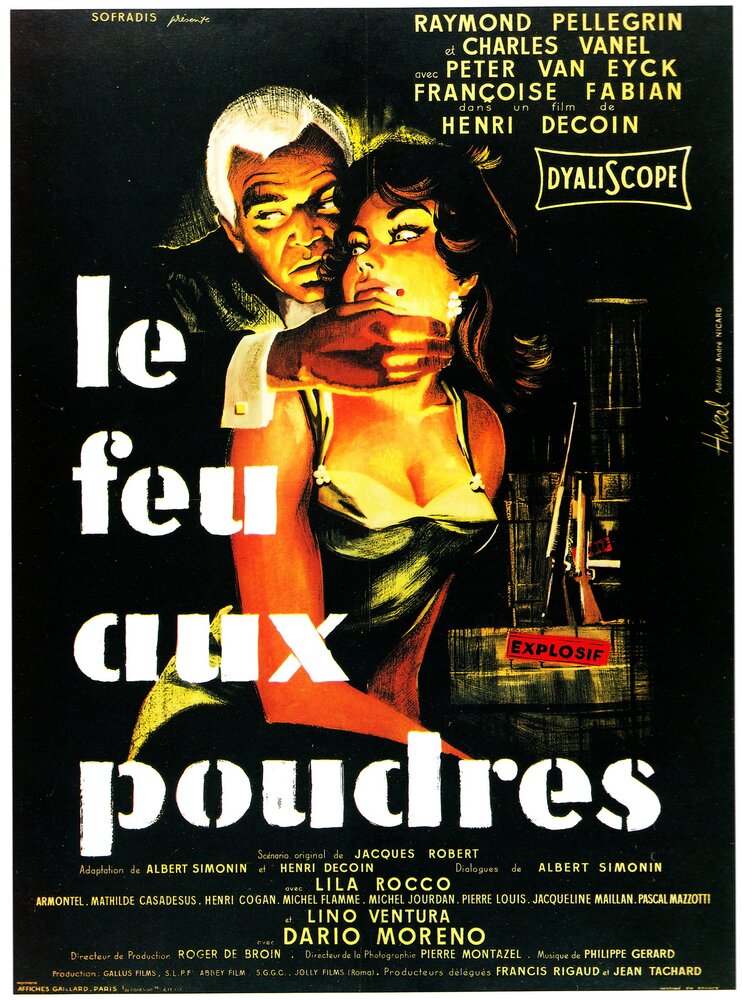 Поджечь динамит (1957) постер