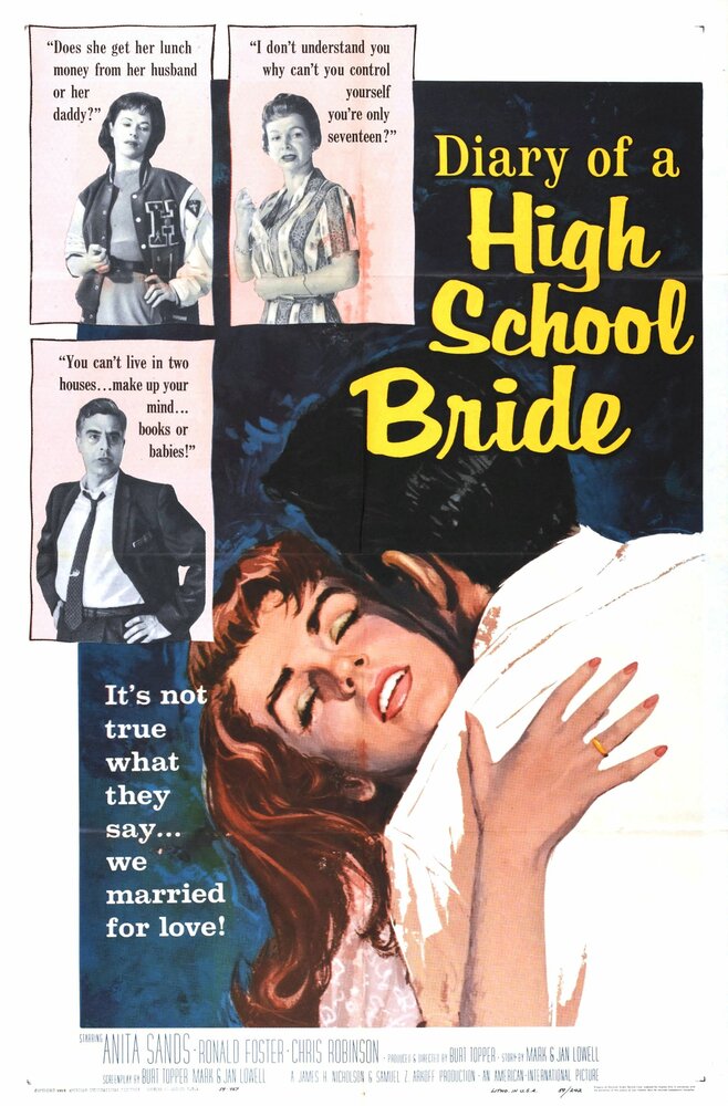 The Diary of a High School Bride (1959) постер