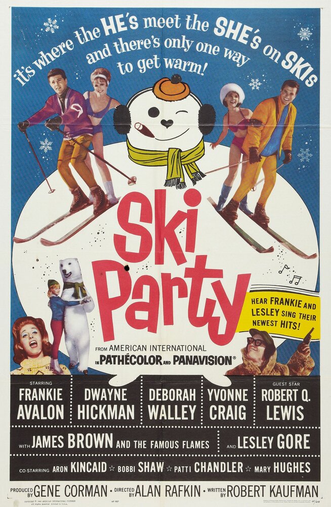 Веселье на лыжах (1965) постер
