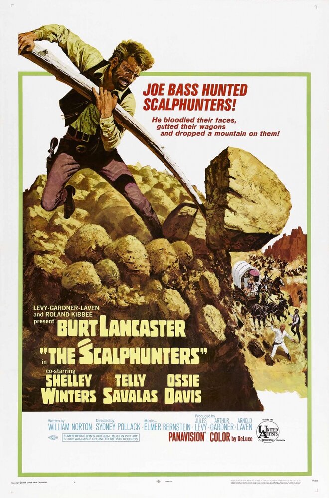 Охотники за скальпами (1968) постер