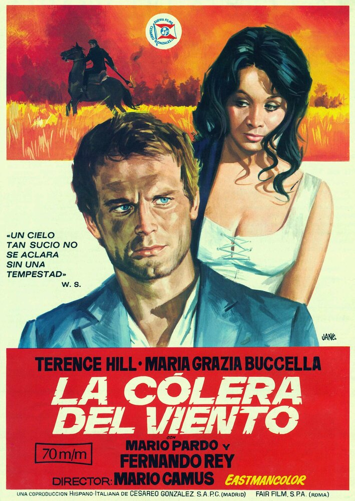 Гнев ветра (1970) постер