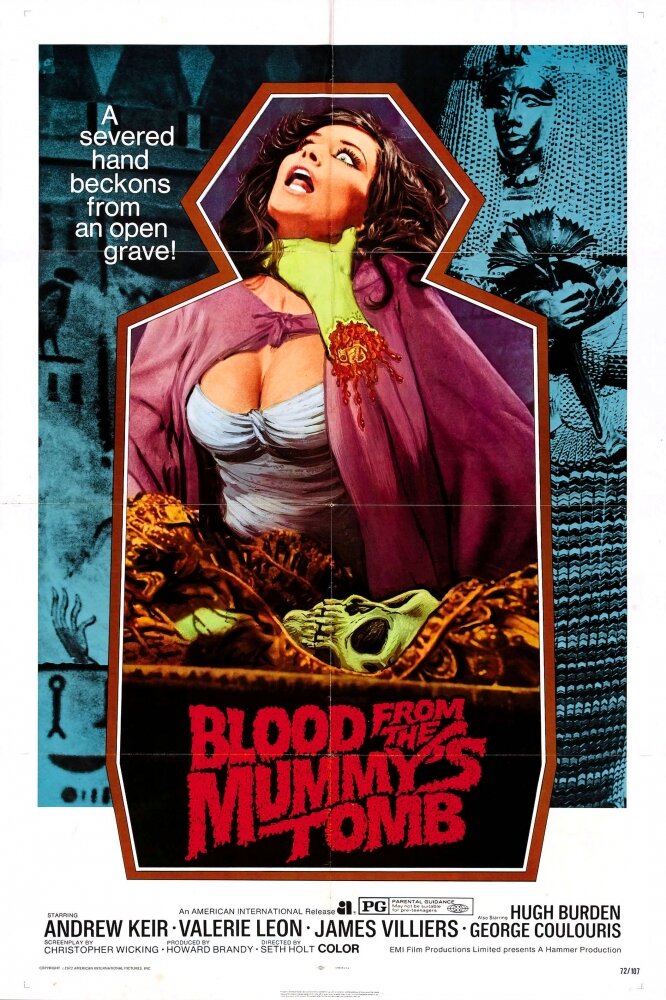 Кровь из гробницы мумии (1971) постер