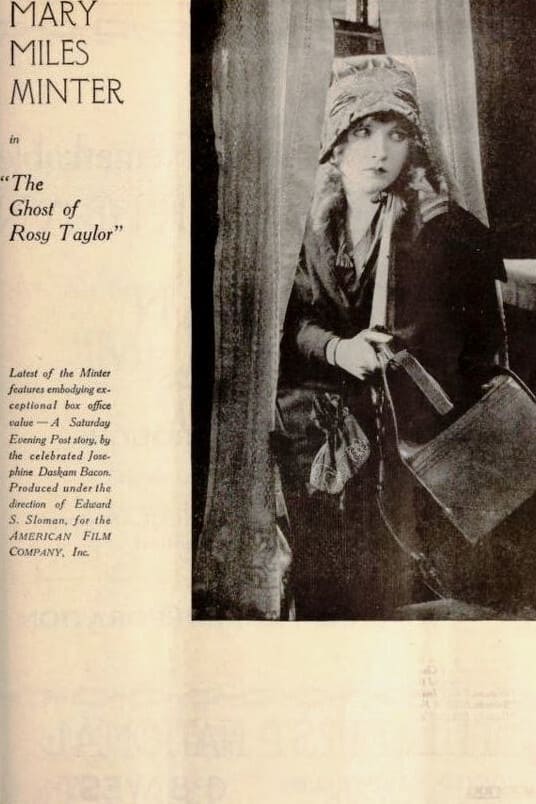 The Ghost of Rosy Taylor (1918) постер