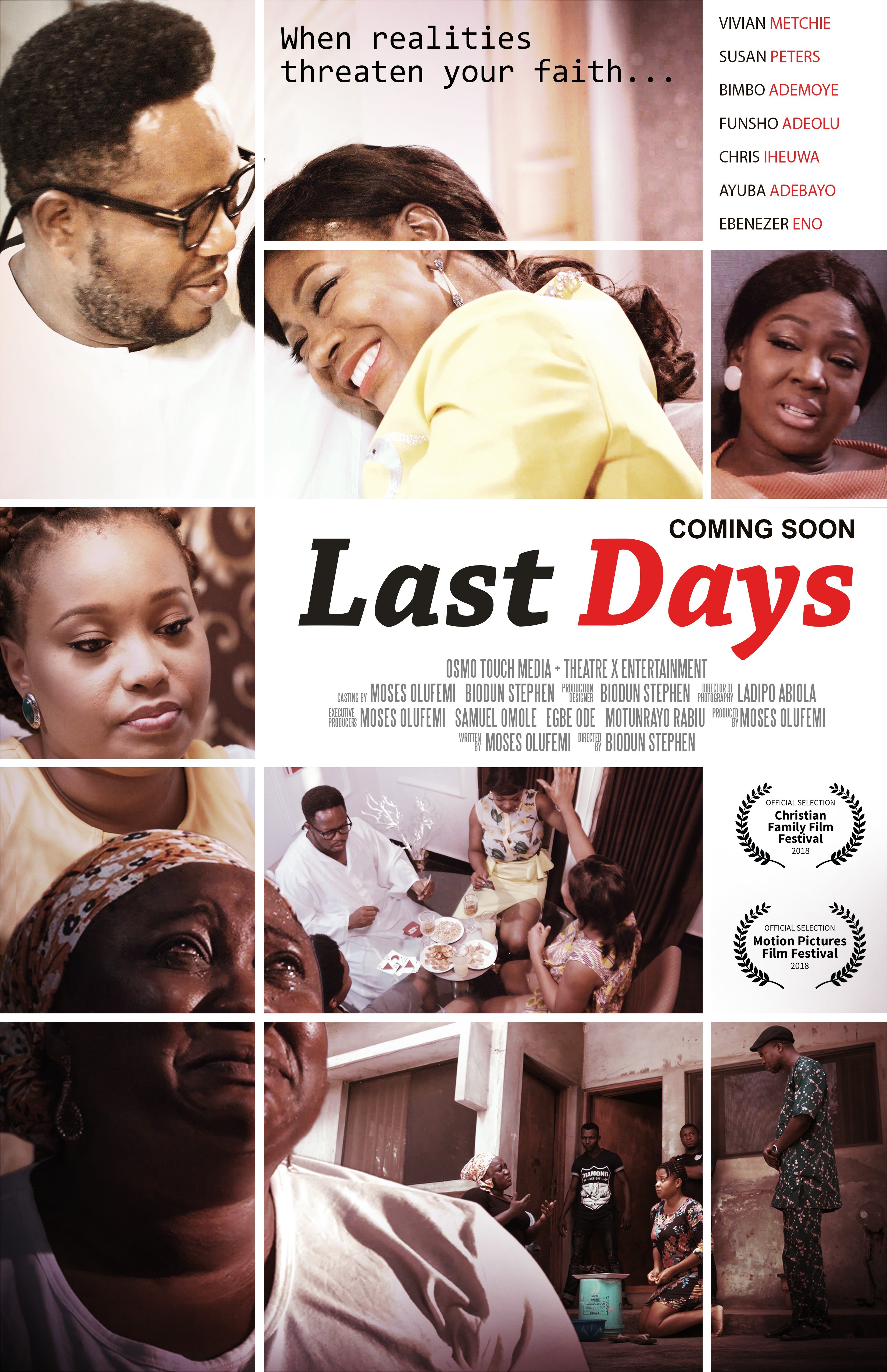Last Days постер