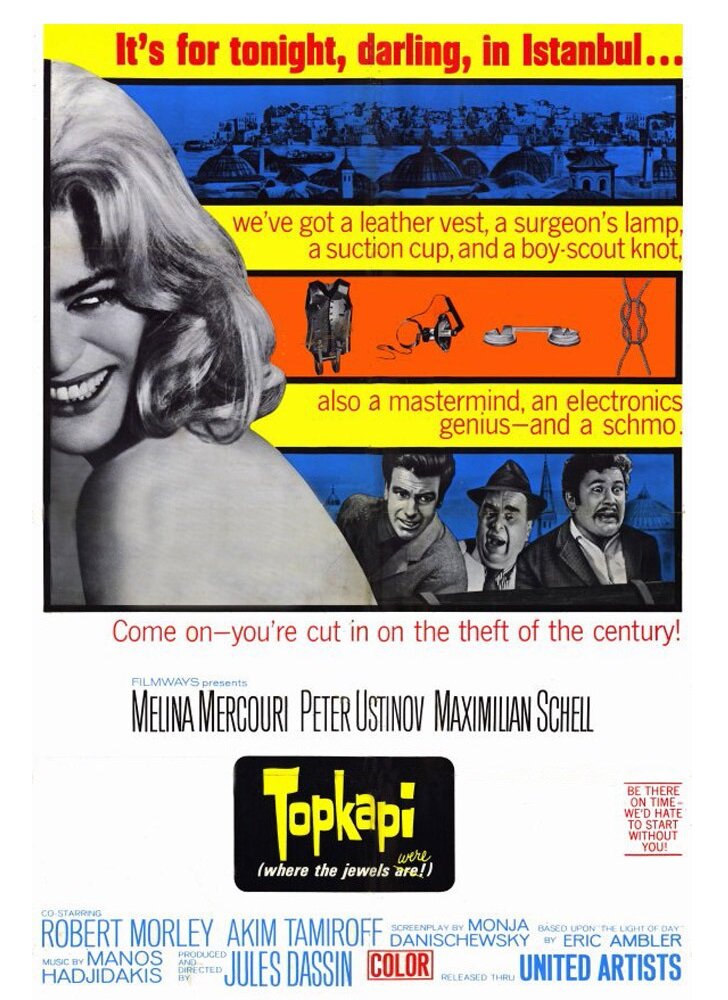Топкапи (1964) постер