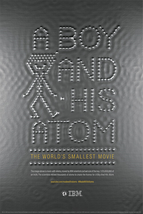 Мальчик и его атом: Самый маленький фильм в мире (2013) постер
