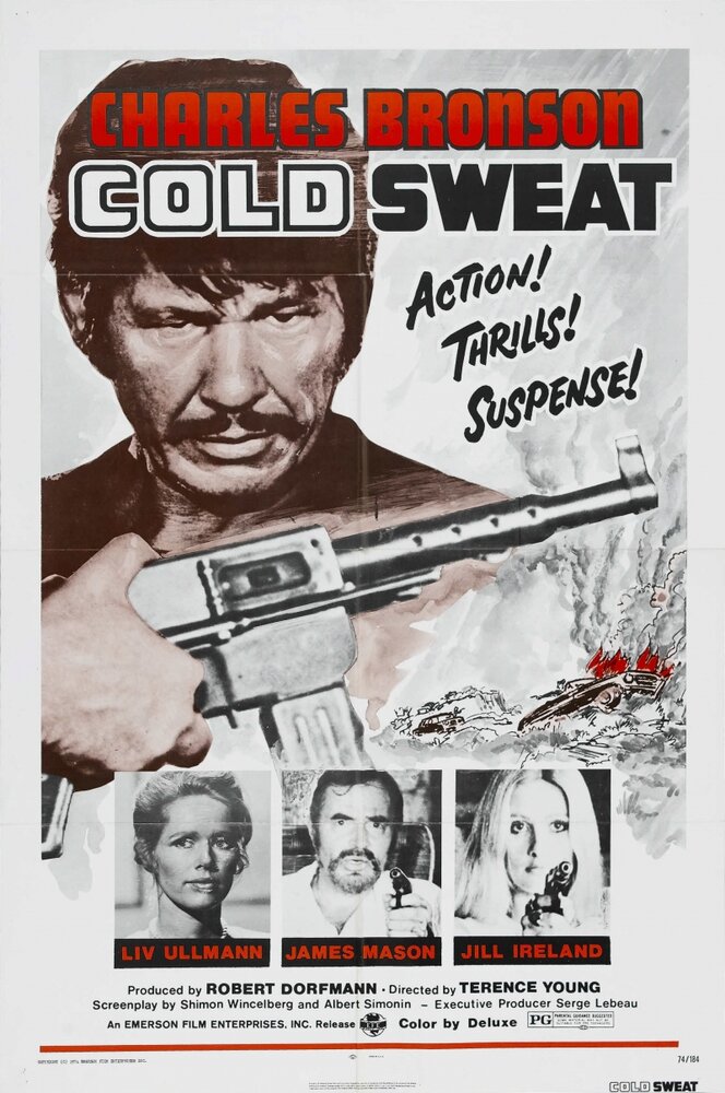 Холодный пот (1970) постер
