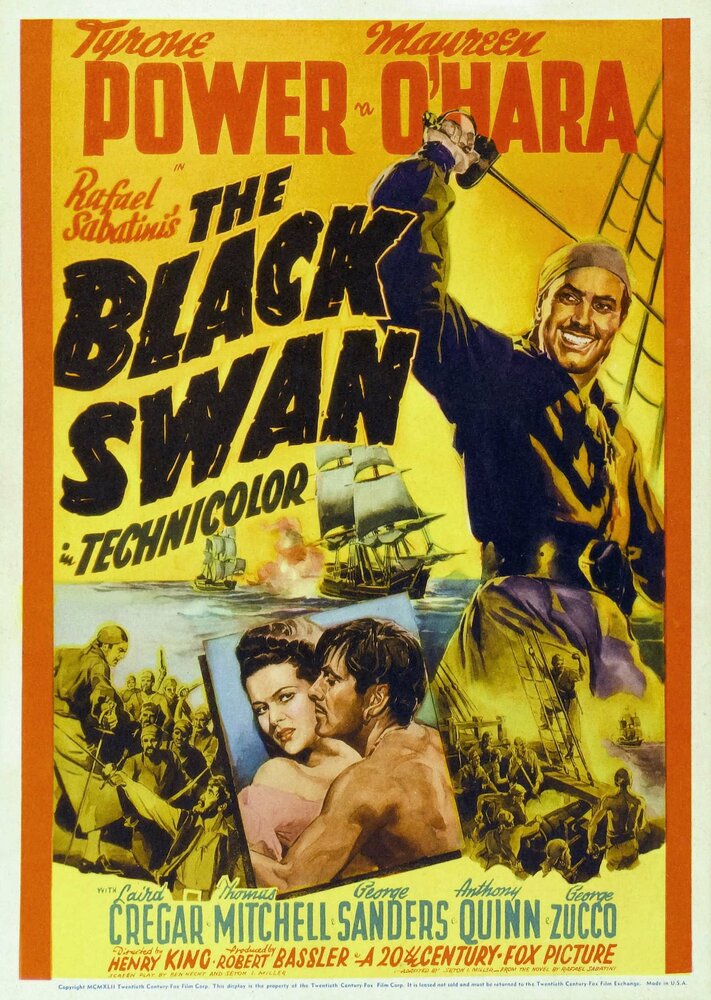 Черный лебедь (1942) постер
